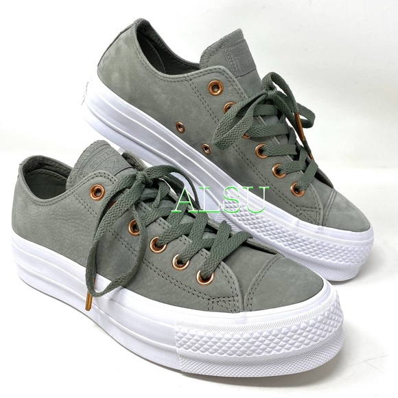 Converse Ctas Platform Clean Lift Le Dark Stucco W - Picture 5 of 6